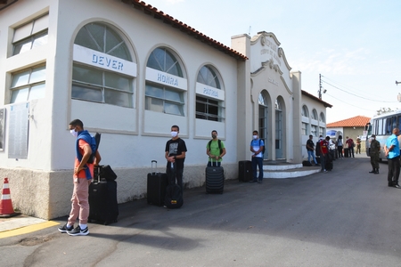 Retorno de alunos foi em etapas 