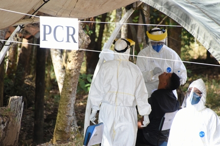 Alunos fizeram testes