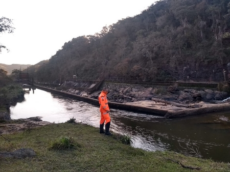 Buscas foram feitas também no Rio das Mortes