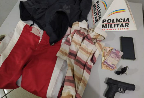 Material encontrado pela PM