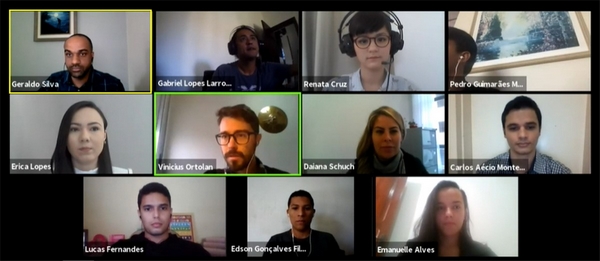 O professor Geraldo Silva apresentou seu artigo na 4ª Edição do Congresso Brasileiro de Patologia das Construções (CBPAT2020)