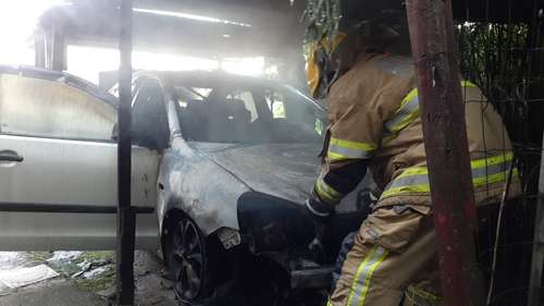 Autor do incêndio na residência e em veículo, e do acidente com o micro ônibus pode ser o mesmo