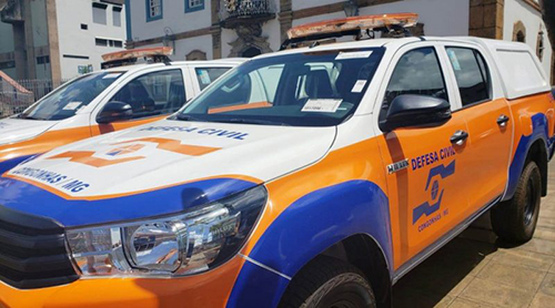 Os veículos estão no pátio da Prefeitura e em breve devem ser utilizados pela Defesa Civil Municipal.
