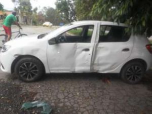 Motorista sofreu ferimento leve