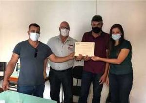 Entrega do certificado