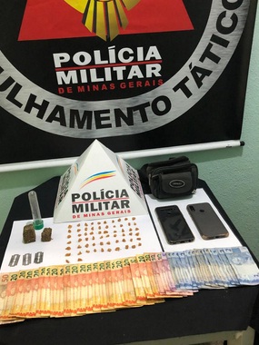 Materiais apreendidos na operação