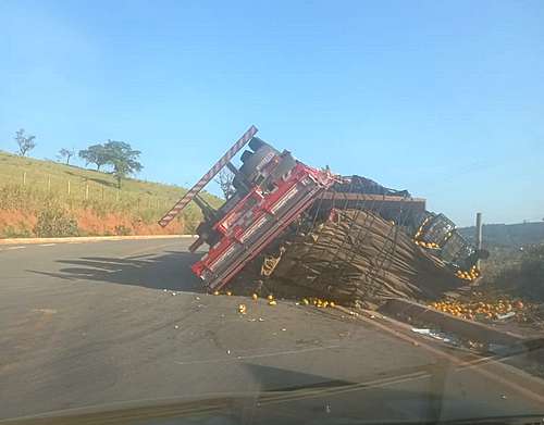Apesar do acidente, o motorista não se feriu