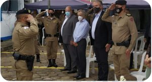 Policiais inauguraram o sistema