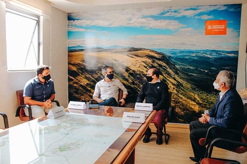 Visita rendeu elogios à administração de Ouro Branco