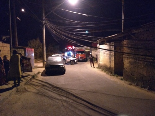 Motorista permaneceu dentro do veículo até desligamento da energia