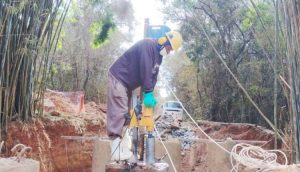 Obra já começou