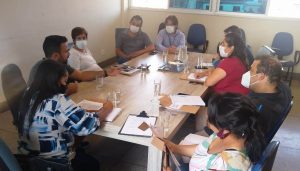 Secretários e gestores reunidos