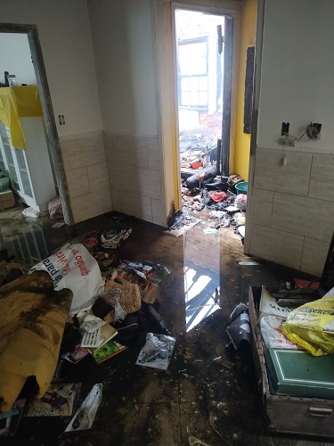 Incêndio atingiu o local