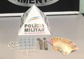 Materiais apreendidos na operação
