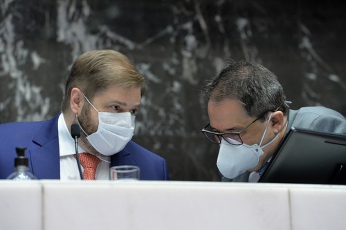 Glaycon Franco e Agostinho Patrus 