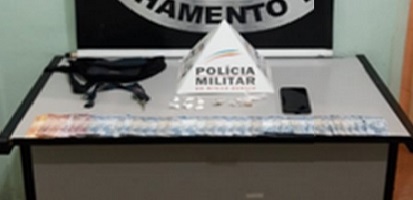 Materiais encontrados na casa