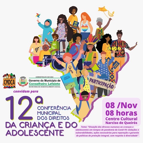 Arte de divulgação do evento