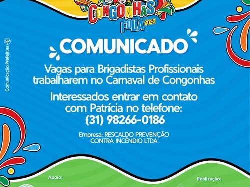 Vaga para brigadista