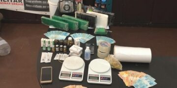 Suspeito é preso com grande quantidade de drogas em Lafaiete
