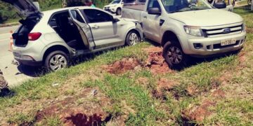 Prefeito sofre acidente na BR 040