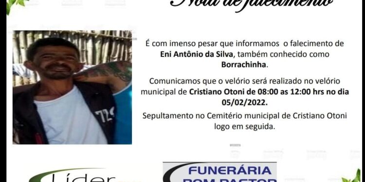 Eni Antônio da Silva  ( Borrachinha)