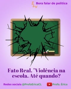 Violência na escola. Até quando?