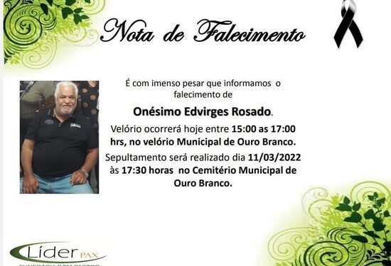 Onésimo Edvirges Rosado