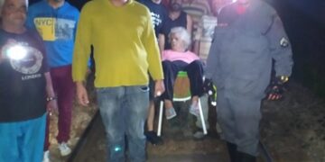 Idosa desaparecida é resgatada por bombeiros