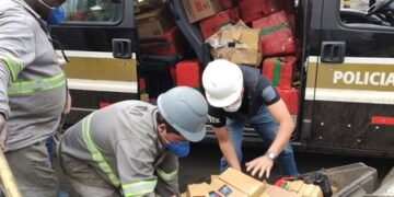 Polícia incinera mais de uma tonelada de droga em Lafaiete