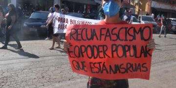 Manifestantes em Lafaiete e Ouro Branco pedem “Fora Bolsonaro”