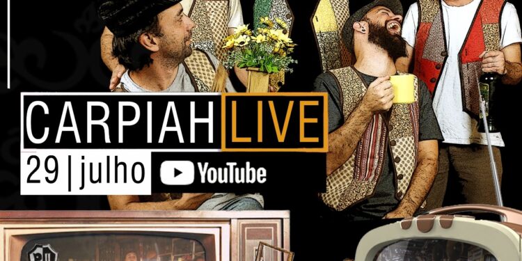 Saudade da Carpiah? Banda fará live nesta quarta