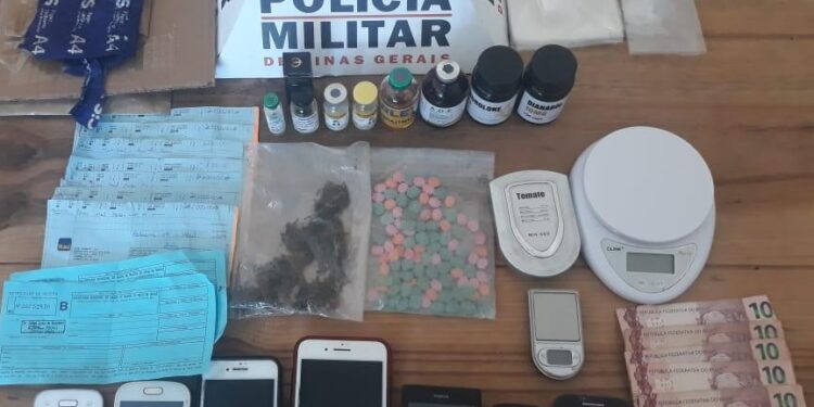 Flagrado com ectsay, homem diz que buscou droga a pedido de filho e nora.