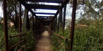 Passarela do bairro Paulo VI: O retrato do abandono e descaso