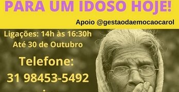Ligue para um idoso hoje