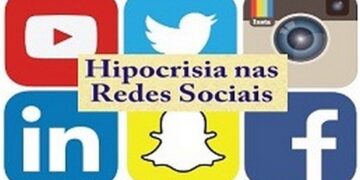 A hipocrisia nas redes sociais