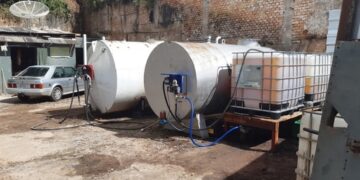 Comerciante é  preso por  armazenamento irregular  de  combustível e bombeiros interditam tanques