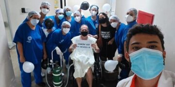 Prefeito vence Covid, recebe alta e agradece equipe do hospital