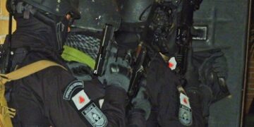 Militares fazem treinamento para atuação em ocorrências de ataques a instituições financeiras