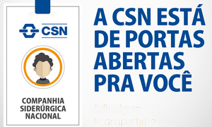 CSN oferece várias vagas para Congonhas