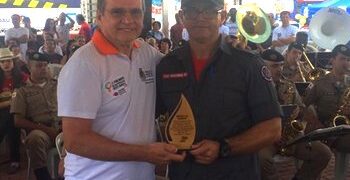 Bombeiros são homenageados no dia do trabalhador em Ouro Branco