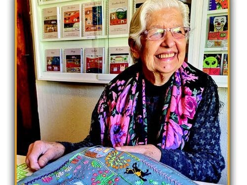 “Maria Augusta e o Maravilhoso Mundo do Bordado Artístico”