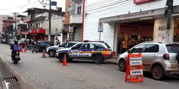 PM volta a fiscalizar o trânsito em Congonhas