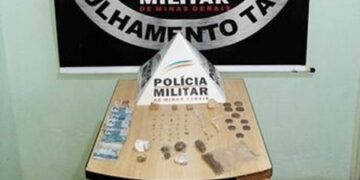 Homem é preso com mais de 40 pedras de crack em Lafaiete