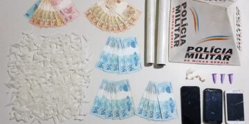 Polícia prende jovem suspeito de  tráfico em Entre Rios de Minas