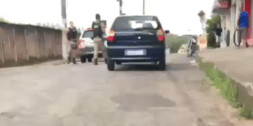 PM esclarece contenção de homem em via pública de Lafaiete