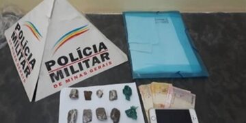 Menor é flagrado com droga em Lafaiete