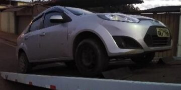 Carro furtado em Lafaiete é recuperado em Congonhas