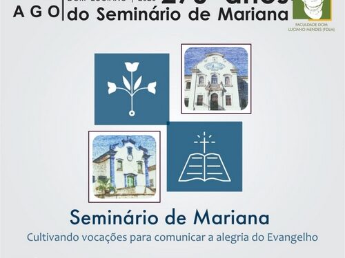 Seminário da Arquidiocese de Mariana será tema da Semana Acadêmica Dom Luciano