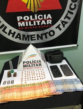 Suspeitos de tráfico são presos em Lafaiete