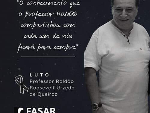 Morre o professor Roldão Roosevelt